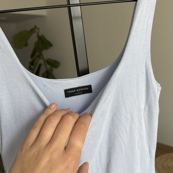 Naked wardrobe powder blue dress size small - Picture 2 of 3